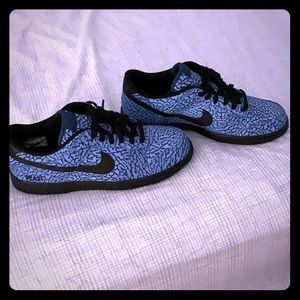 New Nike AF1 custom Blue